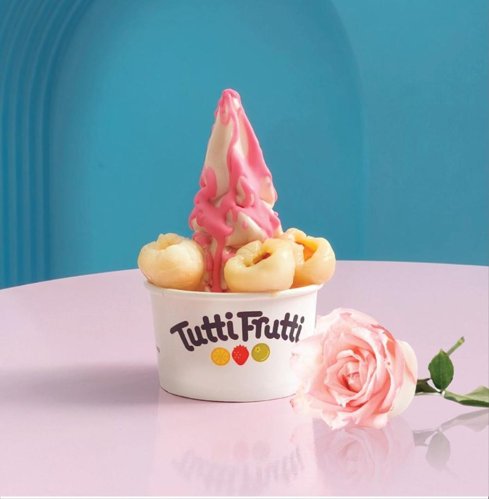 Tutti Frutti Frozen Yogurt