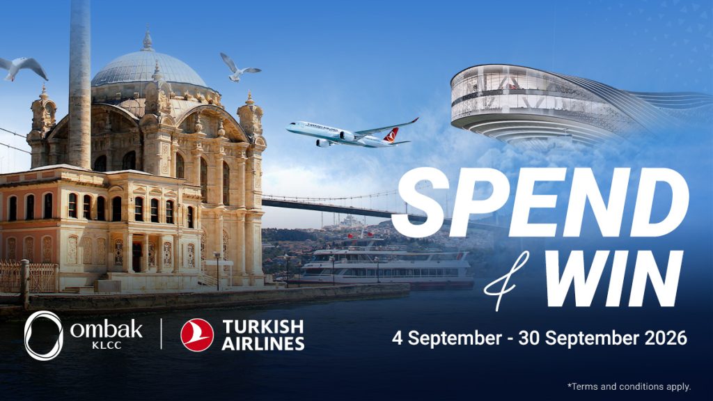Ombak KLCC x Turkish Airlines Spend & Win Campaign